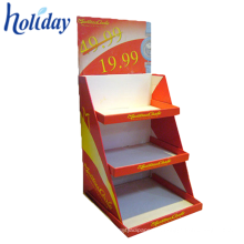 Portable Double Sided Book Shelf,Folding Library Book Shelves,Cardboard Book Shelf